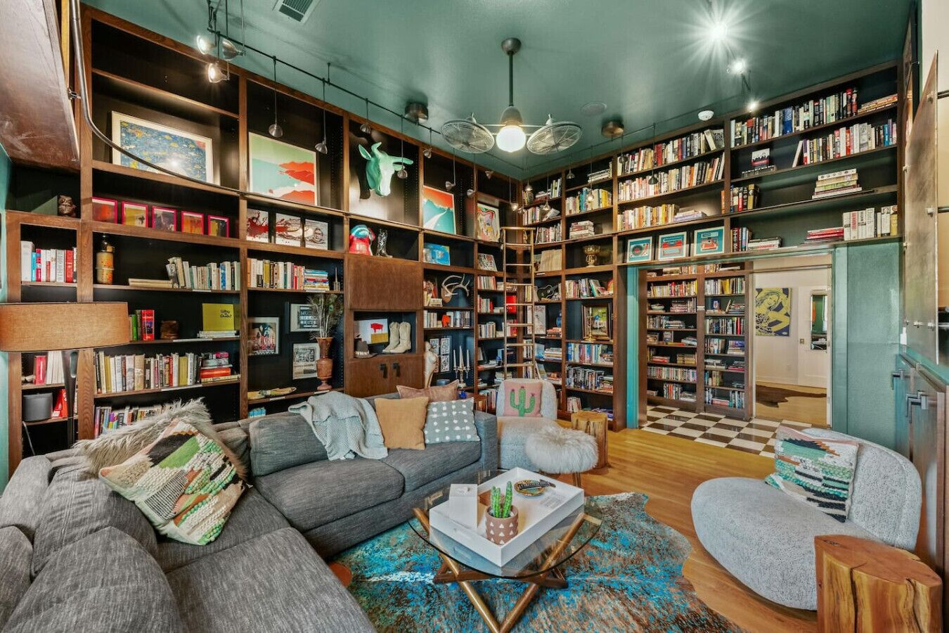 Library in house, part of Stayz's Readaway trends from Unpack '26